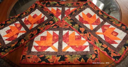 Fall Place Mats 2018